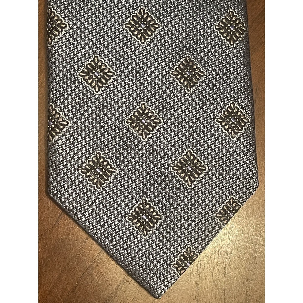 Little America J.z Boulder Blue Hand Made 100% Silk Men’s Neck Tie Made In Usa